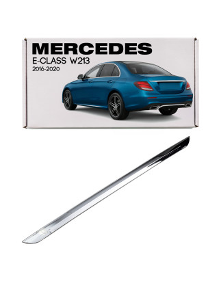 MERCEDES E-CLASS W213 2016-2020 PRE-RESTYLING DECORATIVA MODANATURA PORTELLONE BAGAGLIAIO (Cod. AP-3