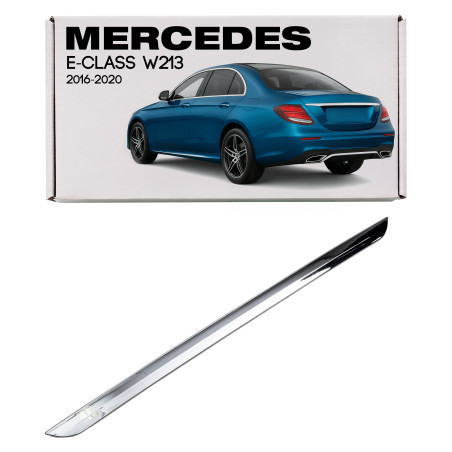 MERCEDES E-CLASS W213 2016-2020 PRE-RESTYLING DECORATIVA MODANATURA PORTELLONE BAGAGLIAIO (Cod. AP-3