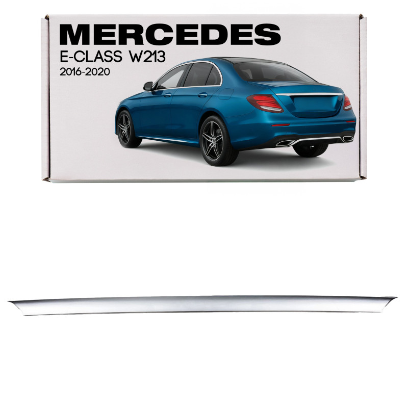 MERCEDES E-CLASS W213 2016-2020 PRE-RESTYLING DECORATIVA MODANATURA POSTERIORI LUCI FENDINEBBIA (Cod
