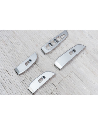 SUBARU OUTBACK V BS 2014-2020 DECORATIVE RIVESTIMENTI INTERRUTTORI FINESTRINI (Cod. AP-36556_A4x4)