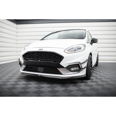 SPLITTER ANTERIORE V.6 Ford Fiesta Mk8 ST / ST-Line (Cod. M-FO-FI-8-ST-FD3G)
