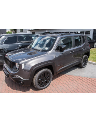 JEEP RENEGADE E BU 2015+ ARGENTO BARRE LONGITUDINALI TETTO (Cod. AP-36724_A4x4)