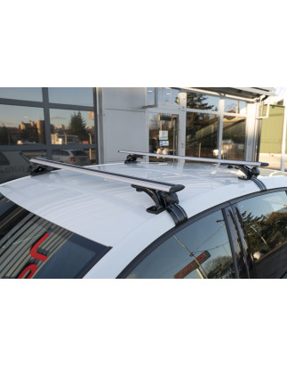 VOLKSWAGEN GOLF 7 VII 5G 2012-2020 HATCHBACK PORTAPACCHI TETTO TRAVERSE BASE 120 CM (Cod. AP-36741_A