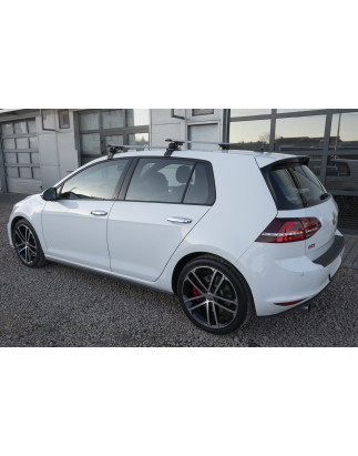 VOLKSWAGEN GOLF 7 VII 5G 2012-2020 HATCHBACK PORTAPACCHI TETTO TRAVERSE BASE 120 CM (Cod. AP-36741_A