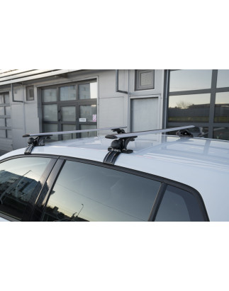 VOLKSWAGEN GOLF 7 VII 5G 2012-2020 HATCHBACK PORTAPACCHI TETTO TRAVERSE BASE 120 CM (Cod. AP-36741_A