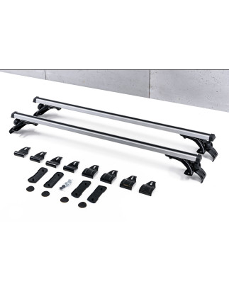 VOLKSWAGEN GOLF 7 VII 5G 2012-2020 HATCHBACK PORTAPACCHI TETTO TRAVERSE BASE 120 CM (Cod. AP-36741_A