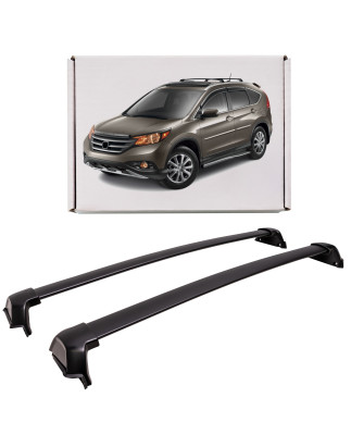 HONDA CR-V V 2018-2023 BARRE TRASVERSALI PER RAIL TETTO NERI STILE OEM P/N 08L04-TLA-100 (Cod. AP-36