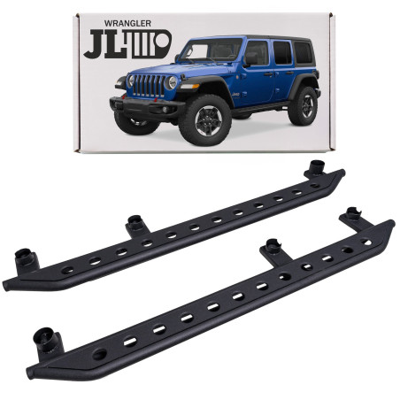 JEEP WRANGLER JL 2018+ 4D ROLL BAR LATERALI PARAMOUNT (Cod. AP-36745_A4x4)