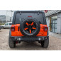 JEEP WRANGLER JL 2018+ PARAURTI POSTERIORE LARGO PARAMOUNT CON LUCI LED 12W (Cod. AP-36814_A4x4) JEEP WRANGLER JL 2018+ PARAURTI POSTERIORE LARGO PARAMOUNT CON LUCI LED 12W (Cod. AP-36814_A4x4)