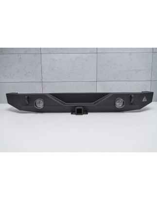 JEEP WRANGLER JL 2018+ PARAURTI POSTERIORE LARGO PARAMOUNT CON LUCI LED 12W (Cod. AP-36814_A4x4)