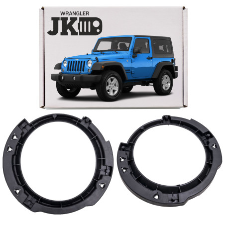 JEEP WRANGLER JK 2007-2018 SINISTRO ORIGINALI SUPPORTO FARI PER PANNELLO FRONTALE ANTERIORE 55078149