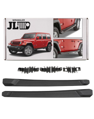 JEEP WRANGLER JL 2018+ 4D PEDANE LATERALI SOTTOPORTA 82215164 (Cod. AP-39121_A4x4)