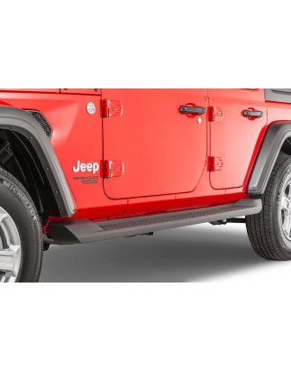 JEEP WRANGLER JL 2018+ 4D PEDANE LATERALI SOTTOPORTA 82215164 (Cod. AP-39121_A4x4)