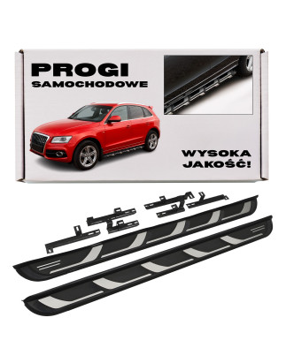 AUDI Q5 8R 2008-2017 PEDANE LATERALI SOTTOPORTA (Cod. AP-39131_A4x4)