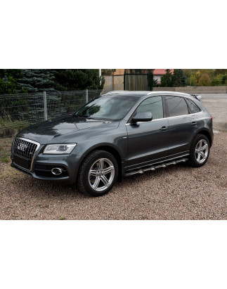 AUDI Q5 8R 2008-2017 PEDANE LATERALI SOTTOPORTA (Cod. AP-39131_A4x4)