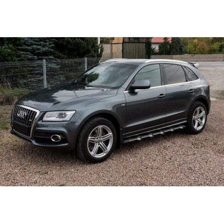 AUDI Q5 8R 2008-2017 PEDANE LATERALI SOTTOPORTA (Cod. AP-39131_A4x4)
