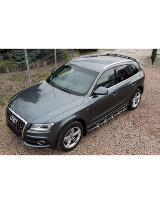 AUDI Q5 8R 2008-2017 PEDANE LATERALI SOTTOPORTA (Cod. AP-39131_A4x4)