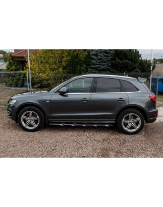 AUDI Q5 8R 2008-2017 PEDANE LATERALI SOTTOPORTA (Cod. AP-39131_A4x4)