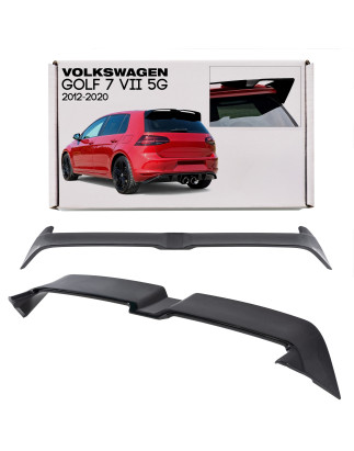 VOLKSWAGEN GOLF 7 VII 5G 2012-2020 SPOILER POSTERIORE NERO VERNICIATO PIANO BLACK (Cod. AP-39135_A4x