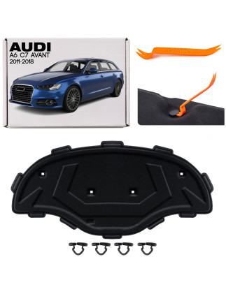 AUDI A6 C7 AVANT 2011-2018 PANNELLO FONOASSORBENTE COFANO CON KIT CLIP 4G0863825 (Cod. AP-39433_A4x4