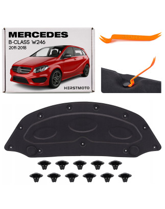 MERCEDES B-CLASS W246 2011-2018 PANNELLO FONOASSORBENTE COFANO A2466820126 (Cod. AP-39435_A4x4)
