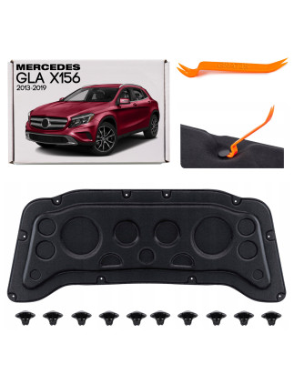 MERCEDES GLA X156 2013-2019 PANNELLO FONOASSORBENTE COFANO A1566820100 (Cod. AP-39439_A4x4)