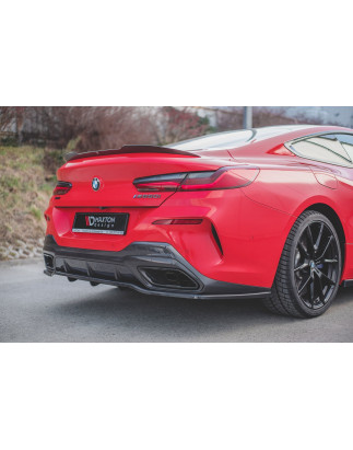 Splitter posteriore (con barre verticali) BMW 8 Coupe M-Pack G15 (Cod. M-BM-M850-G15-RD1G+RD2G)