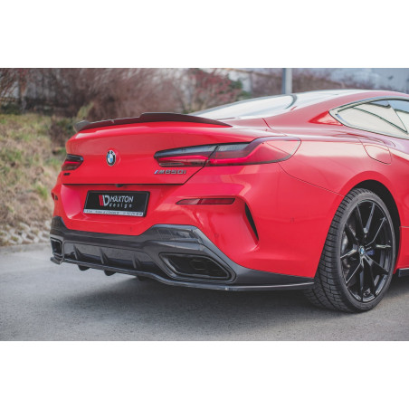 Splitter posteriore (con barre verticali) BMW 8 Coupe M-Pack G15 (Cod. M-BM-M850-G15-RD1G+RD2G)