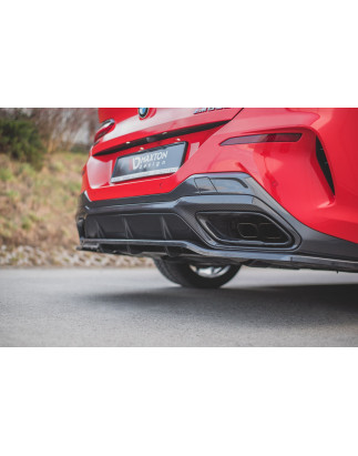 Splitter posteriore (con barre verticali) BMW 8 Coupe M-Pack G15 (Cod. M-BM-M850-G15-RD1G+RD2G)