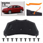 MAZDA 3 II BL 2008-2013 PANNELLO FONOASSORBENTE COFANO BBM756681 (Cod. AP-39445_A4x4)
