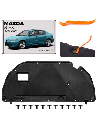 MAZDA 3 E BK 2003-2009 PANNELLO FONOASSORBENTE COFANO B33H56681B (Cod. AP-39447_A4x4)