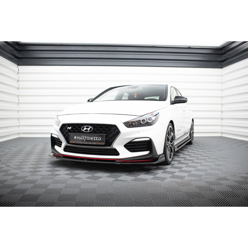 SPLITTER ANTERIORE V.3 Hyundai I30 N Mk3 / Fastback (Cod. M-HY-I30-3-N-FD3G)