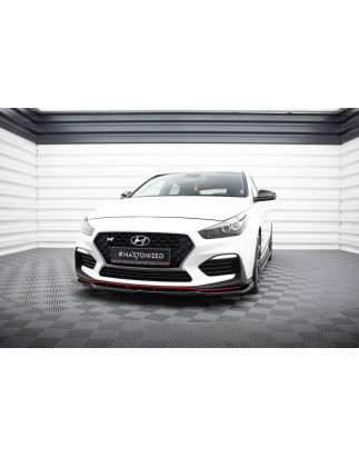 SPLITTER ANTERIORE V.4 Hyundai I30 N Mk3 / Fastback (Cod. M-HY-I30-3-N-FD4G)