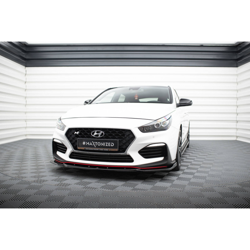 SPLITTER ANTERIORE V.4 Hyundai I30 N Mk3 / Fastback (Cod. M-HY-I30-3-N-FD4G)