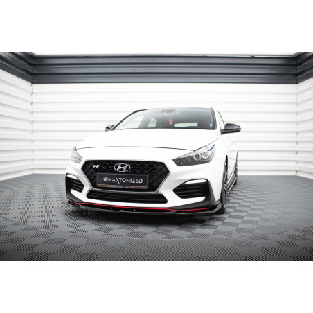 SPLITTER ANTERIORE V.4 Hyundai I30 N Mk3 / Fastback (Cod. M-HY-I30-3-N-FD4G)