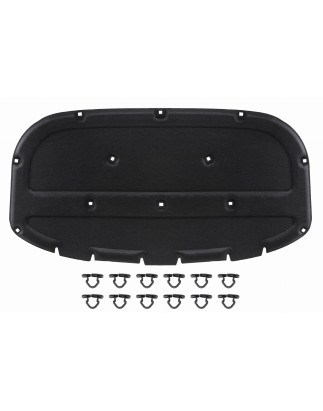 VOLKSWAGEN TOUAREG II 2010-2018 PANNELLO FONOASSORBENTE COFANO CON CLIP 7P6863831A (Cod. AP-39456_A4