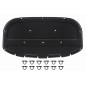 VOLKSWAGEN TOUAREG II 2010-2018 PANNELLO FONOASSORBENTE COFANO CON CLIP 7P6863831A (Cod. AP-39456_A4