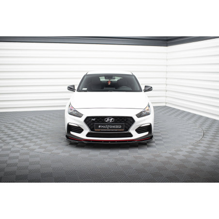 SPLITTER ANTERIORE V.4 Hyundai I30 N Mk3 / Fastback (Cod. M-HY-I30-3-N-FD4G)