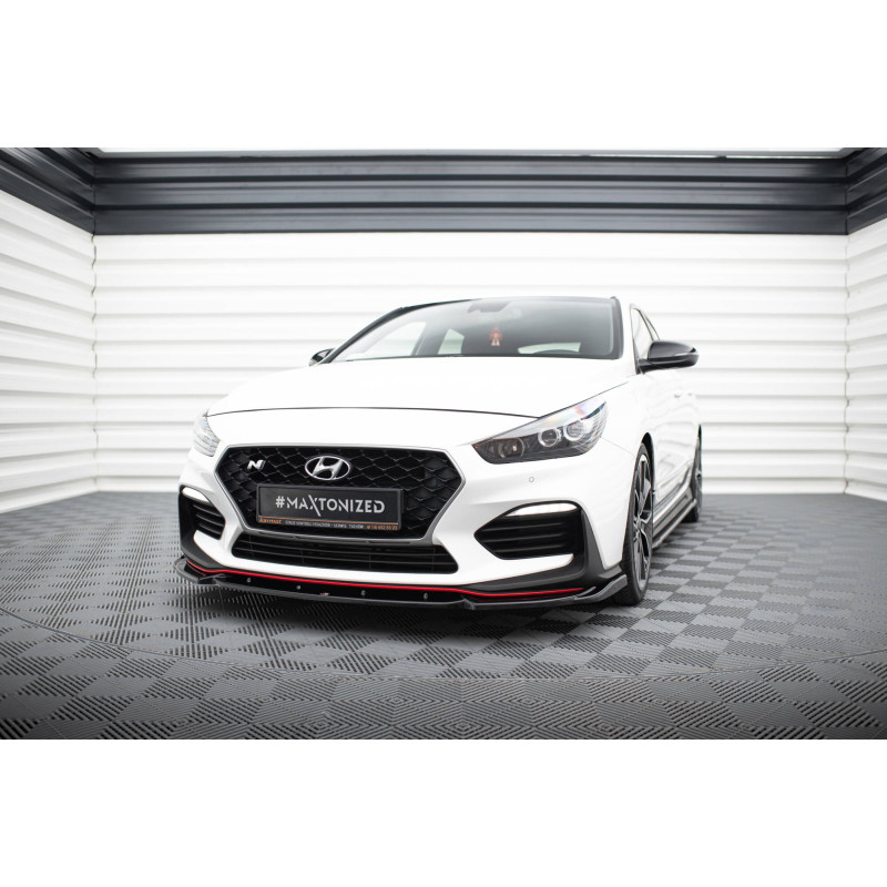 SPLITTER ANTERIORE V.5 Hyundai I30 N Mk3 / Fastback (Cod. M-HY-I30-3-N-FD5G)
