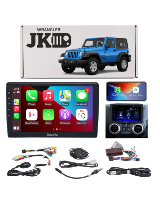 JEEP WRANGLER JK 2011-2018 NAVIGATORE 10,2" ANDROID 13 1280X720 6GB RAM / 64GB ROM (Cod. AP-43747_A4