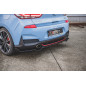 Splitter posteriore (con barre verticali) Hyundai I30 N Mk3  (Cod. M-HY-I30-3-N-RD1G+RD2G)