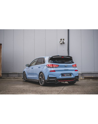 Splitter posteriore (con barre verticali) Hyundai I30 N Mk3  (Cod. M-HY-I30-3-N-RD1G+RD2G)