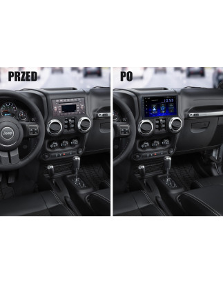 JEEP WRANGLER JK 2011-2018 NAVIGATORE 10,2" ANDROID 13 1280X720 6GB RAM / 64GB ROM (Cod. AP-43747_A4