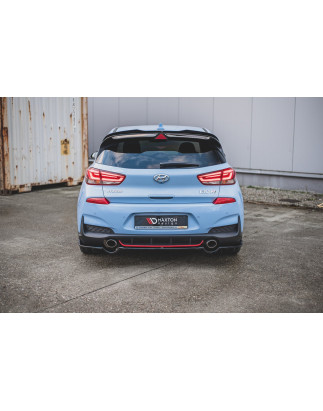 Splitter posteriore (con barre verticali) Hyundai I30 N Mk3  (Cod. M-HY-I30-3-N-RD1G+RD2G)