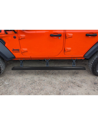 JEEP WRANGLER JL 2018+ 4D PEDANE LATERALI SOTTOPORTA ELETTRICI (Cod. AP-43752_A4x4)