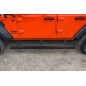 JEEP WRANGLER JL 2018+ 4D PEDANE LATERALI SOTTOPORTA ELETTRICI (Cod. AP-43752_A4x4)