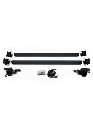 JEEP WRANGLER JL 2018+ 4D PEDANE LATERALI SOTTOPORTA ELETTRICI (Cod. AP-43752_A4x4)