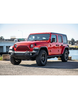 JEEP WRANGLER JL 2018+ MASCHERINA RADIATORE MASCHERINA NERO (Cod. AP-44031_A4x4)