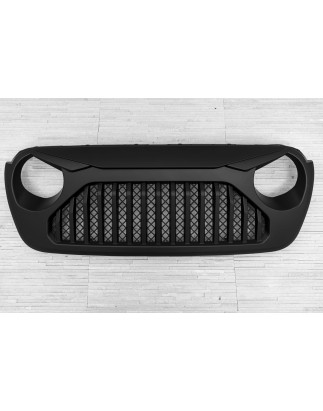 JEEP WRANGLER JL 2018+ MASCHERINA RADIATORE MASCHERINA NERO (Cod. AP-44031_A4x4)