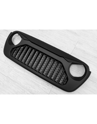 JEEP WRANGLER JL 2018+ MASCHERINA RADIATORE MASCHERINA NERO (Cod. AP-44031_A4x4)